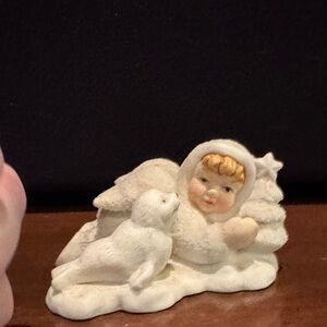 Charming White Angel Figurine
